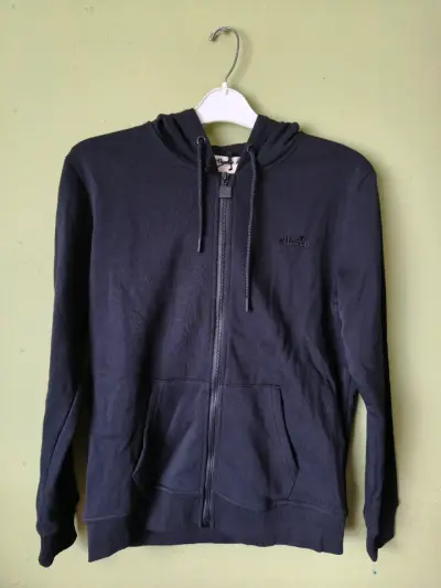 Polerón con capucha Ellesse negro mujer - miniatura 1