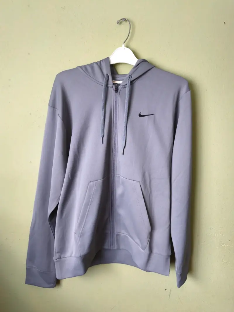 Polerón con capucha Nike gris para hombre - 1