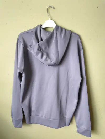 Polerón con capucha Nike gris para hombre - miniatura 2
