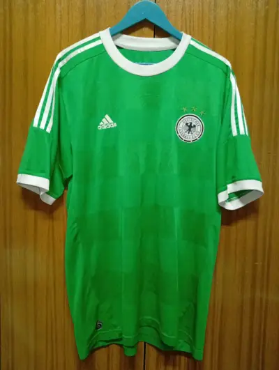 Camiseta verde selección Alemania Adidas - miniatura 1