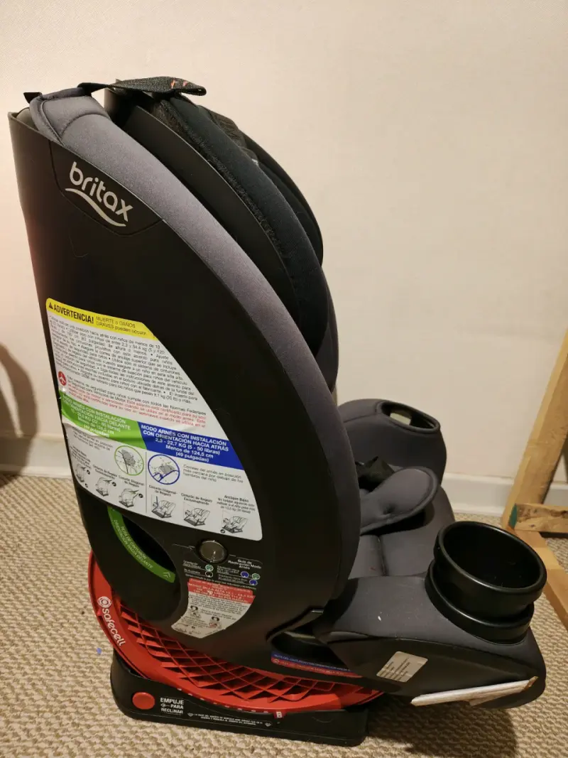 Silla de Auto Britax One4Life Negra - 3