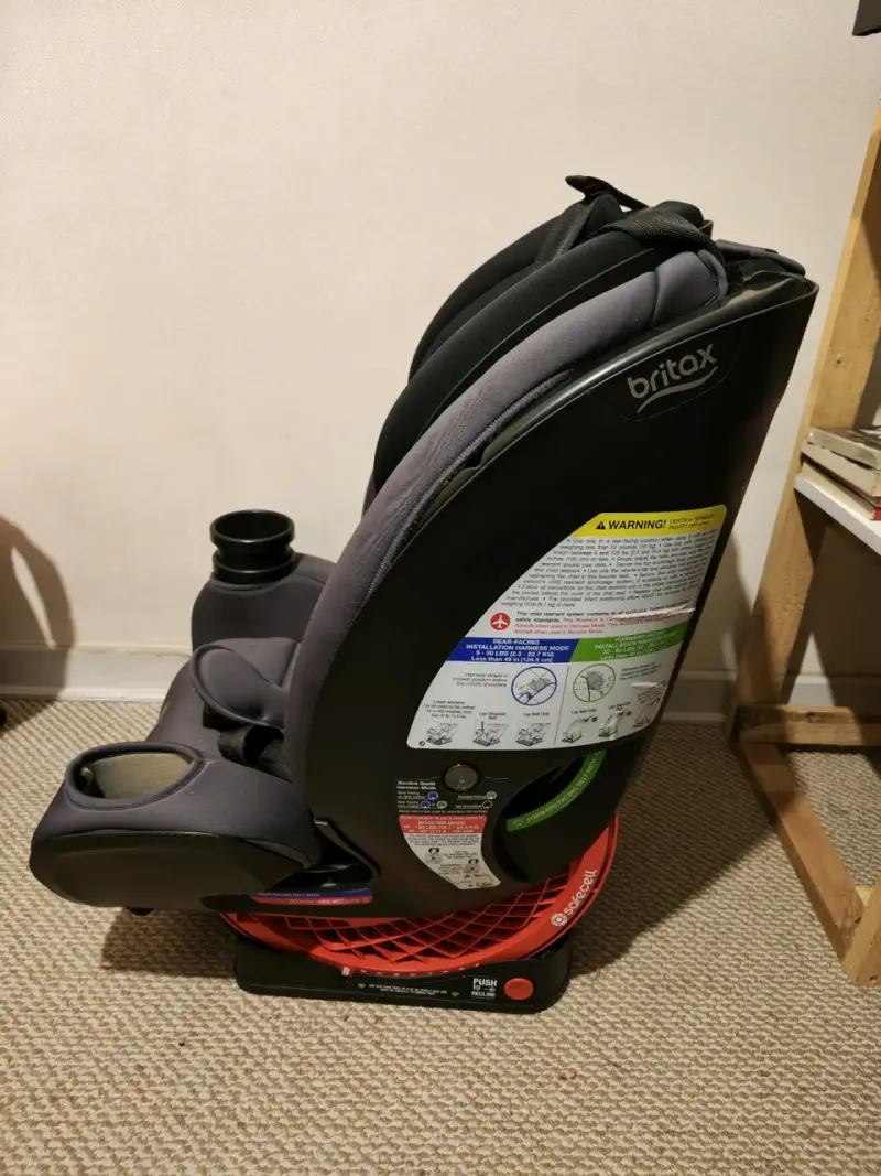 Silla de Auto Britax One4Life Negra - 4