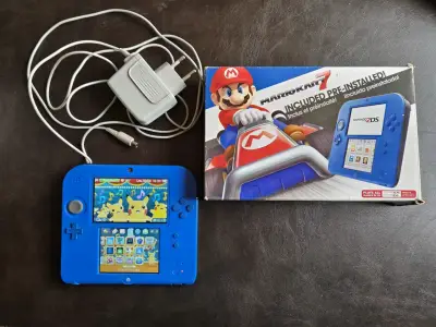 Consola Nintendo 2DS Azul - miniatura 1