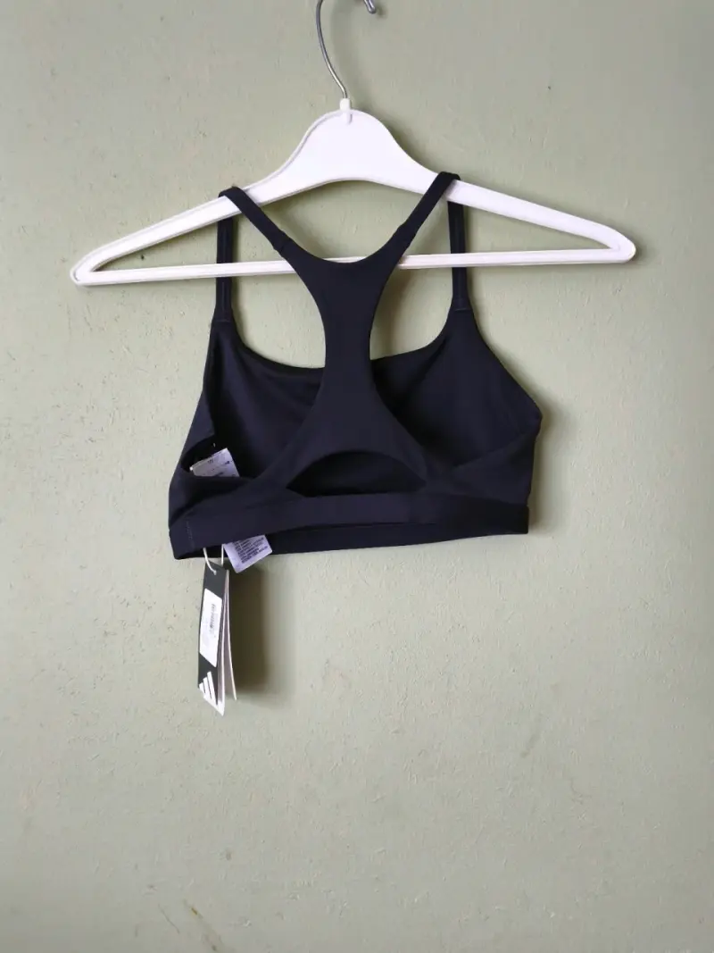 Top deportivo negro Adidas Climalite - 2