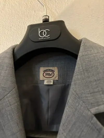Blazer gris para mujer - miniatura 2