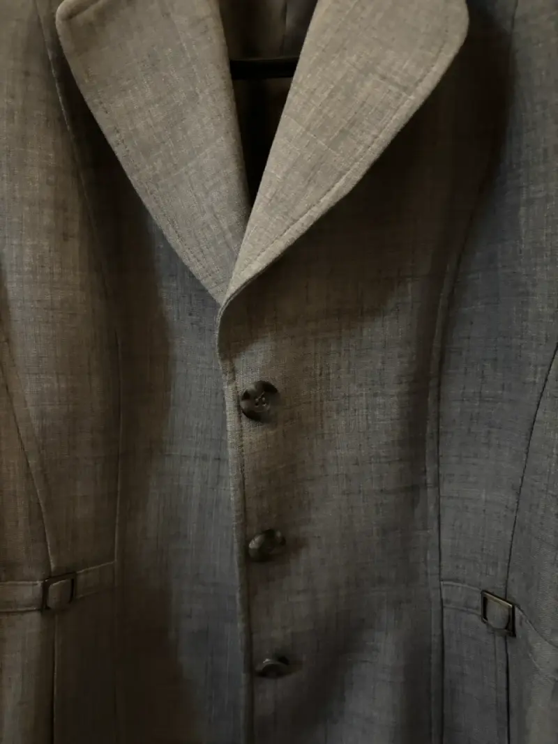 Blazer gris para mujer - 3