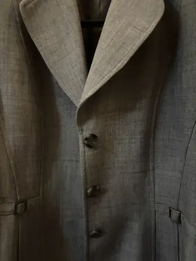 Blazer gris para mujer - miniatura 3