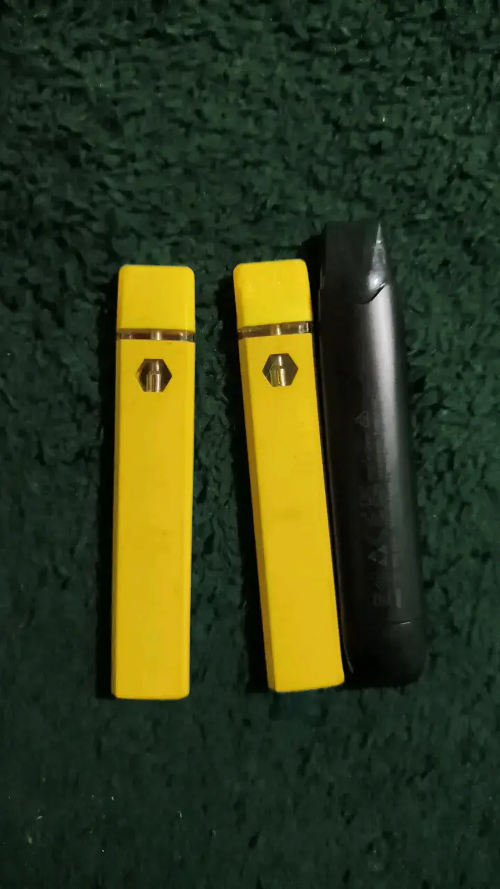 Vaporizadores portátiles recargables amarillos - 1
