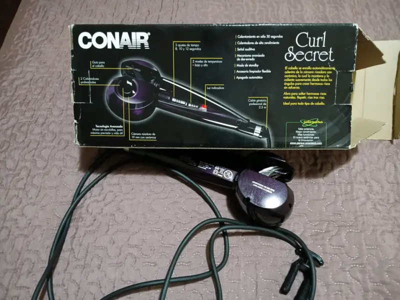 Rizador de Pelo Conair Curl Secret con Tecnología Cerámica - 1