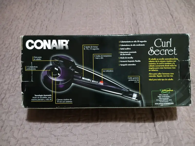 Rizador de Pelo Conair Curl Secret con Tecnología Cerámica - 5