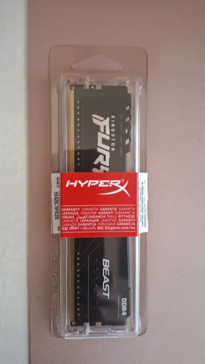 Memoria RAM Kingston Fury Beast DDR4 - miniatura 2