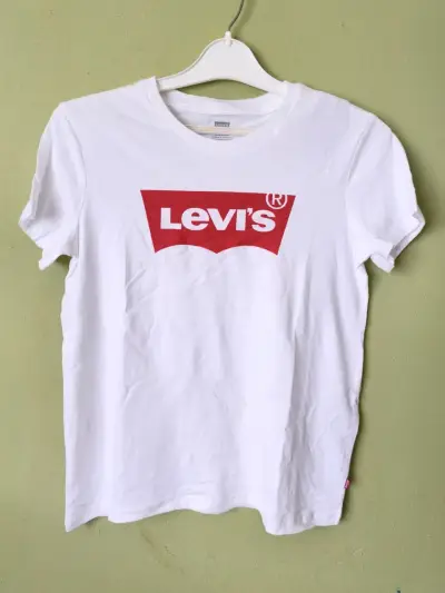 Polera Blanca Levi's Logo Rojo - miniatura 1