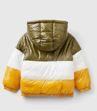 Chaqueta acolchada para niños con capucha - miniatura 4