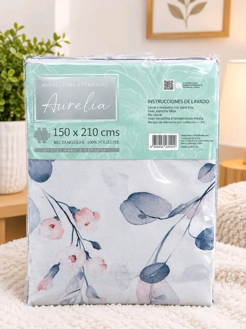 Mantel Doral Aurelia para 6 personas 150x210 cm - 2