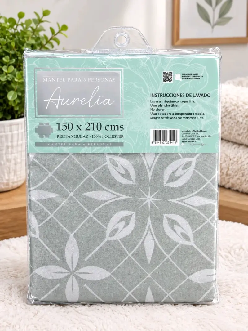 Mantel Doral Aurelia para 6 personas 150x210 cm - 3
