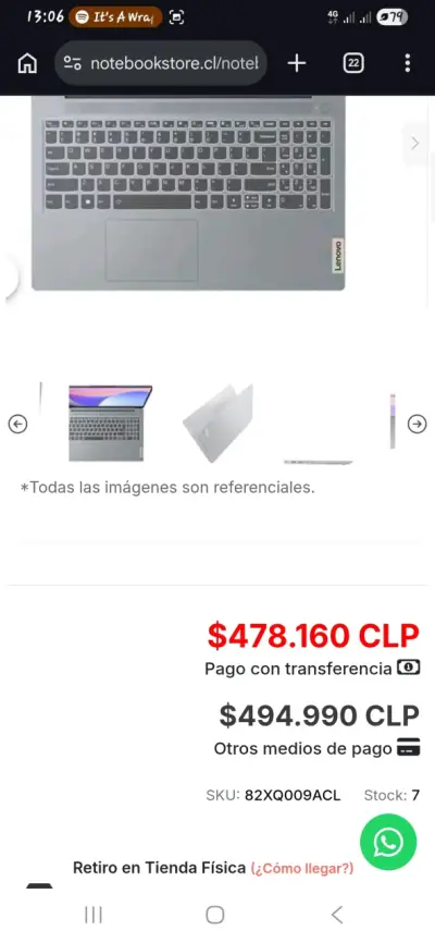 Notebook Lenovo IdeaPad Slim 3 de 15.6 pulgadas - miniatura 4