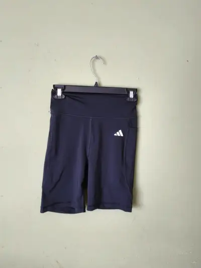 Calza corta negro adidas para mujer - miniatura 1