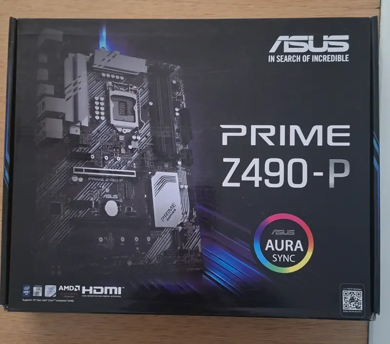 Placa Madre ASUS Prime Z490-P con Aura Sync - 2