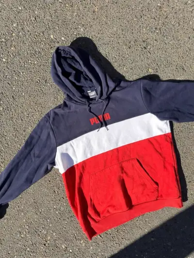 Polerón con capucha Puma tricolor unisex - miniatura 1