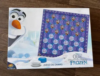 Juego de Damas Olaf Frozen para Niños - miniatura 1