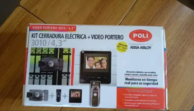 Kit Video Portero y Cerradura Eléctrica Poli 301 - 2