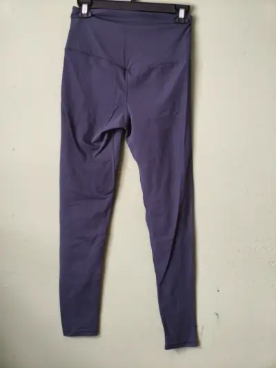 Leggings deportivos azul oscuro para mujer - miniatura 2