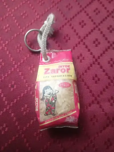 Llavero de arroz Zaror vintage - miniatura 1