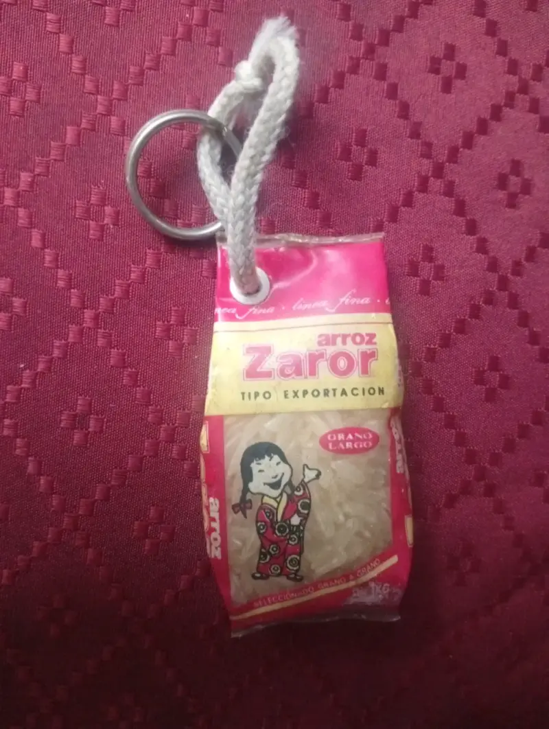 Llavero de arroz Zaror vintage - 2