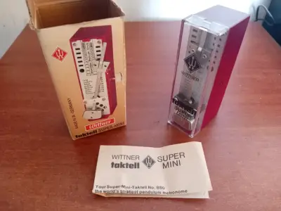Metrónomo Wittner Taktell Super-Mini compacto - miniatura 1