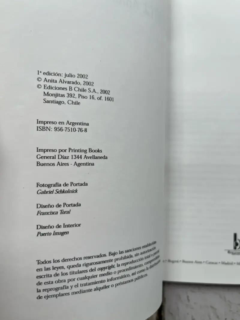 Autobiografía 'Me llamo Anita Alvarado' (Original) - 4