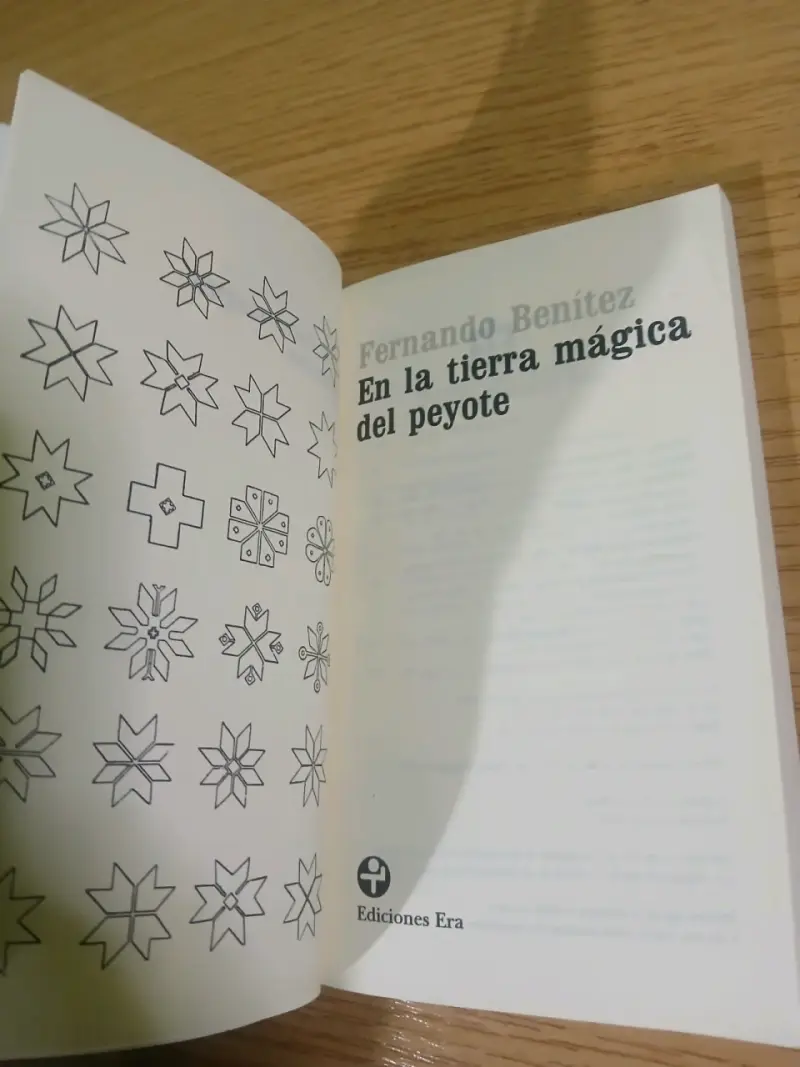 Libro 'En la tierra mágica del peyote' de Fernando Benítez - 2