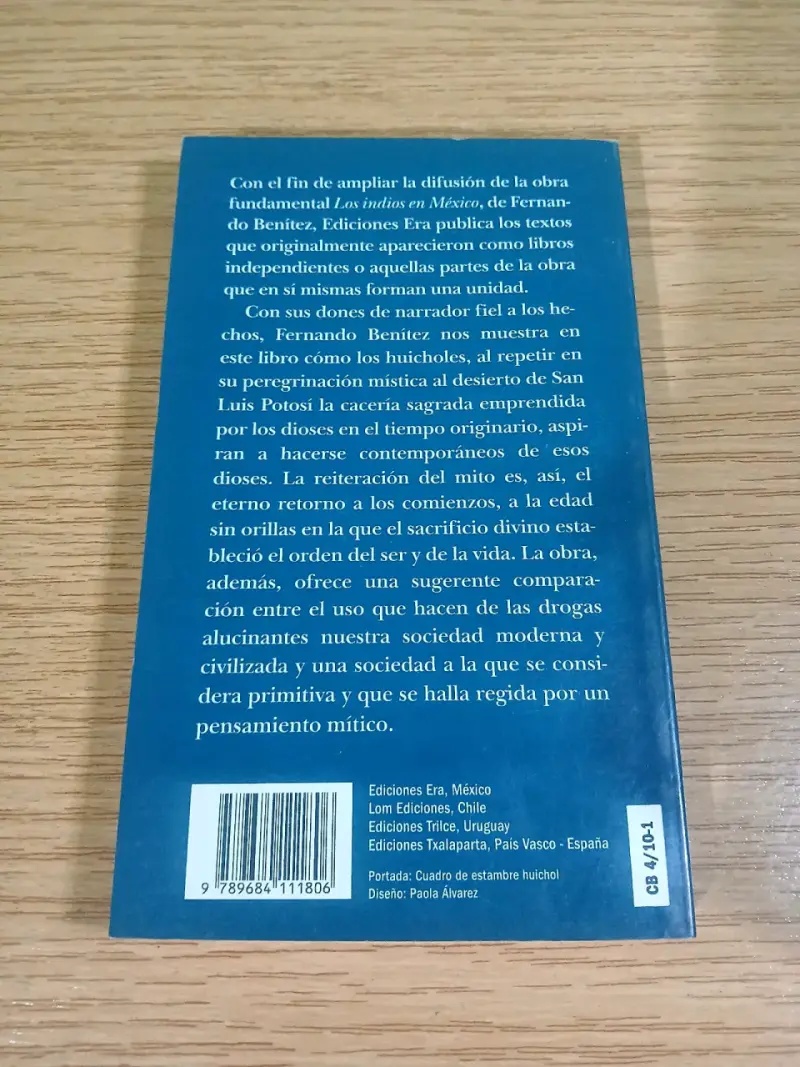 Libro 'En la tierra mágica del peyote' de Fernando Benítez - 6