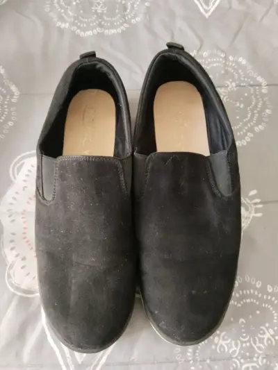 Zapatillas negras casuales Dancy - miniatura 1