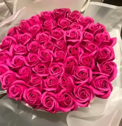 Ramo buchon rosas jabón - miniatura 3