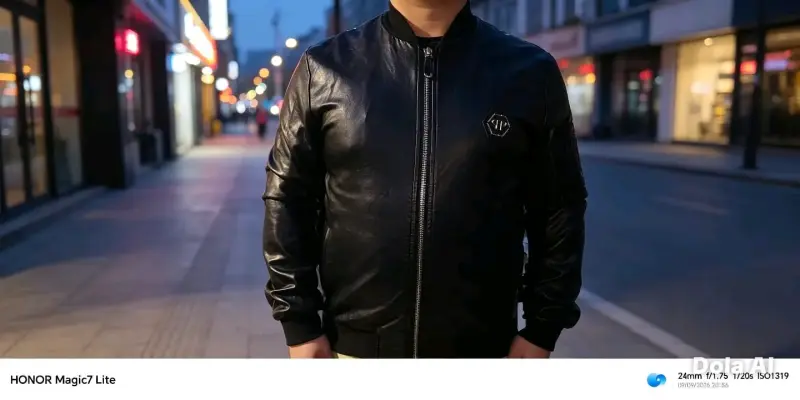 Chaqueta de cuero Philipp Plein diseño de calav - 2