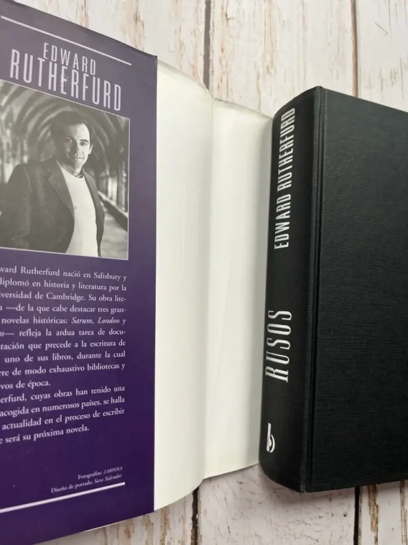 Libro 'Rusos' de Edward Rutherfurd Segunda Edición - 3
