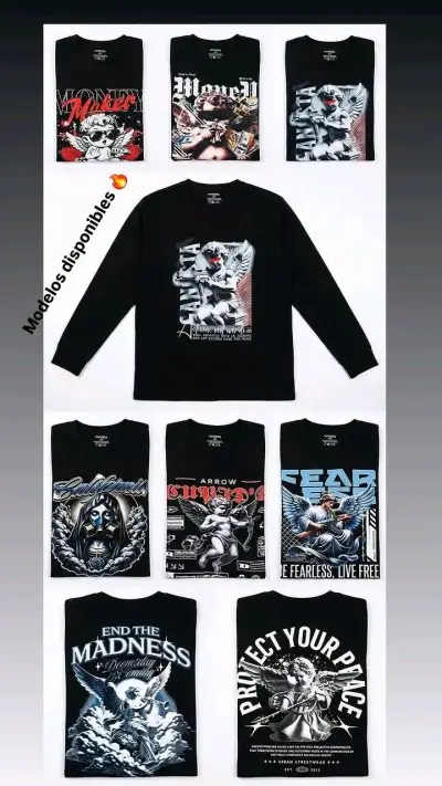 Poleras Urbanas Studio Lys Diseño Exclusivo - miniatura 1