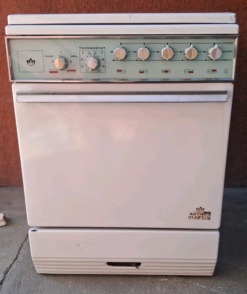 Cocina a gas vintage Arthur Martin en buen estado - 2