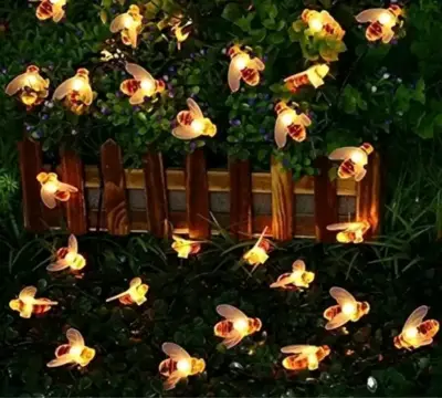 Luces solares decorativas de abejas para jardín - miniatura 1