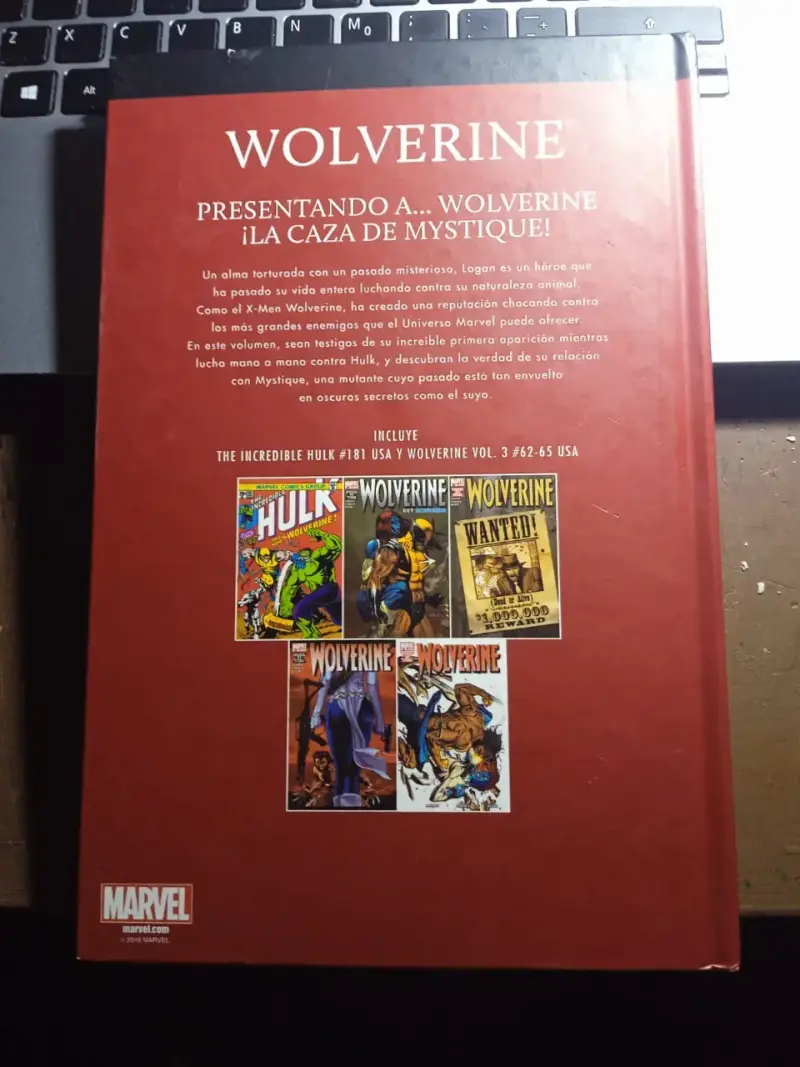 Libro de cómic Wolverine de Marvel - 2