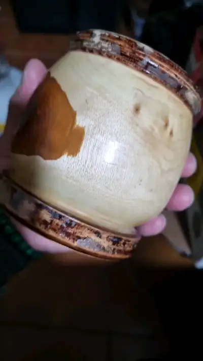 Mate de madera artesanal con interior de acero - miniatura 5