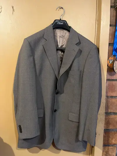 Blazer gris para hombre en buen estado - miniatura 2