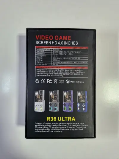 Consola Retro R36 Ultra 128GB – Pantalla HD 4.0" - miniatura 4