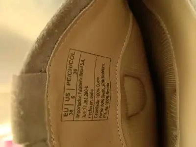 Botas vaqueras de gamuza beige - miniatura 5