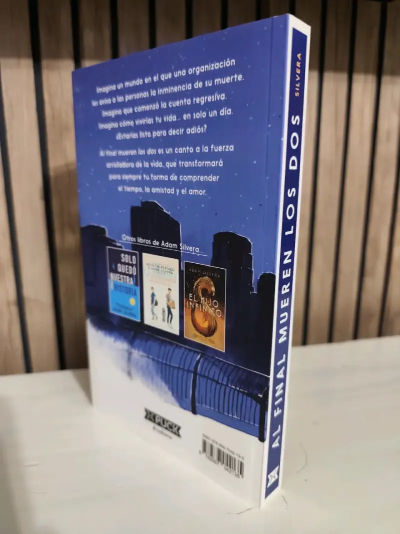 Libro 'Al Final Mueren Los Dos' de Adam Silvera - 2