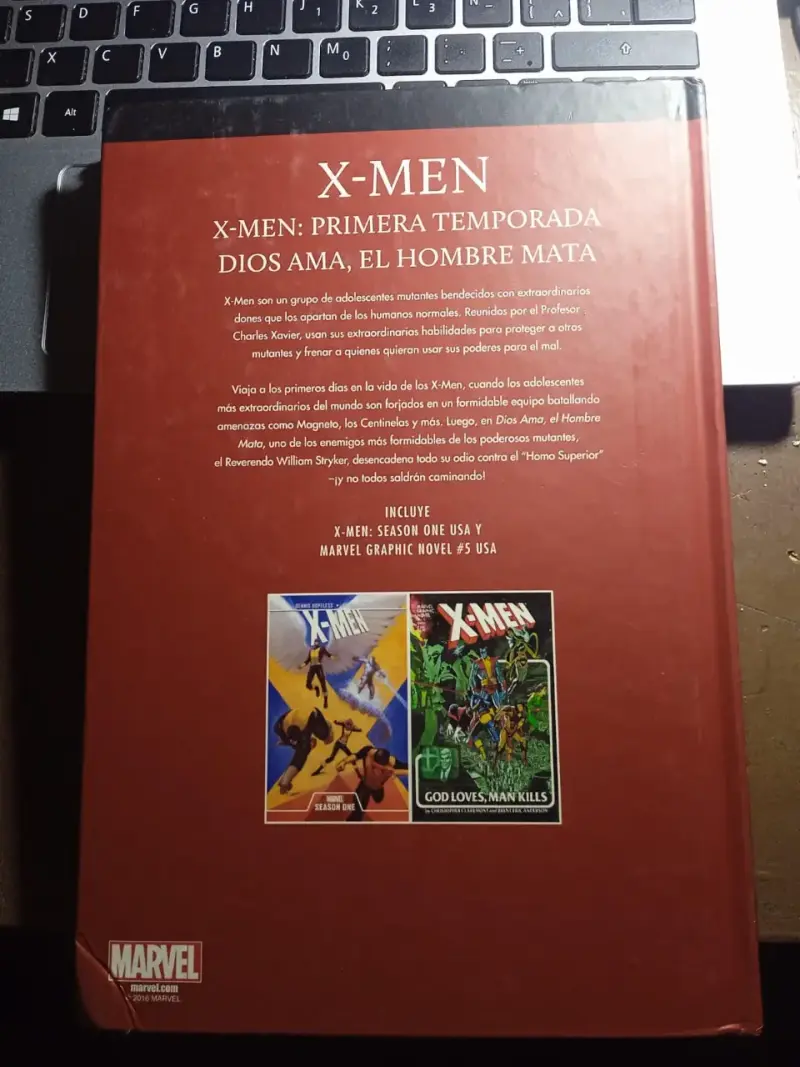 Libro de cómic X-Men de Marvel - 2