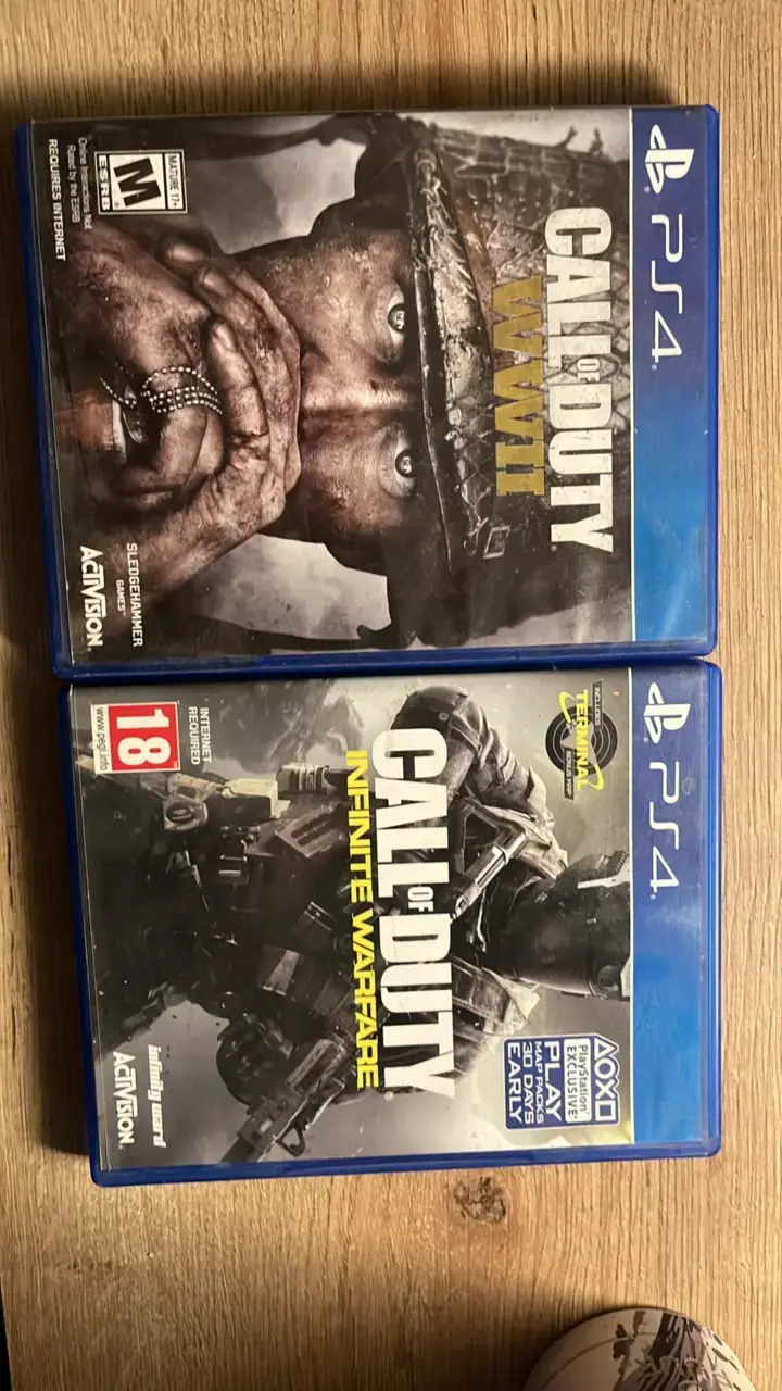 Juegos PS4 Call of Duty WWII e Infinite Warfare - 1