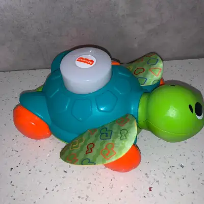 Tortuga interactiva para gatear Fisher-Price - miniatura 2