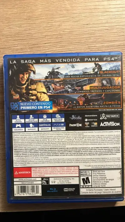 Juego PS4 Call of Duty Black Ops 4 - miniatura 3