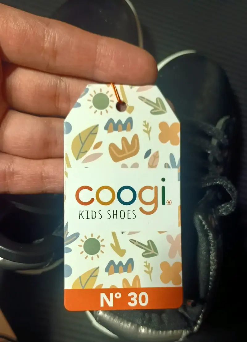 Zapatillas negras para niña Coogi con estrella N30 - 4
